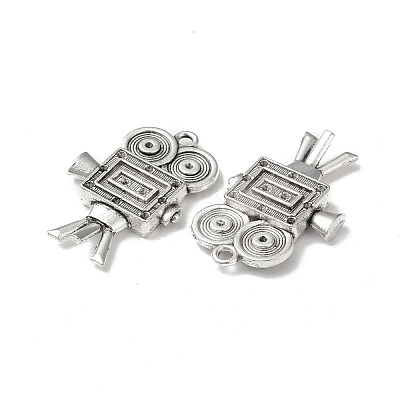 Tibetan Style Alloy Pendants TIBEP-L019-01AS-1