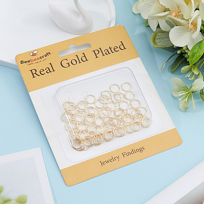 300Pcs 304 Stainless Steel Open Jump Rings STAS-BBC0004-94-1
