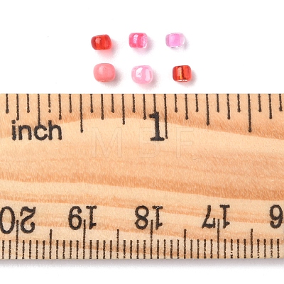 1404Pcs 6 Style 8/0 Glass Seed Round Beads SEED-FS0001-05-1