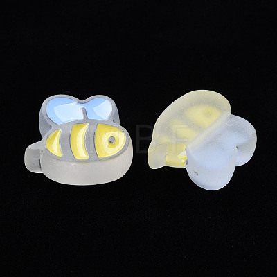 Transparent Acrylic Beads MACR-S374-06B-07-1