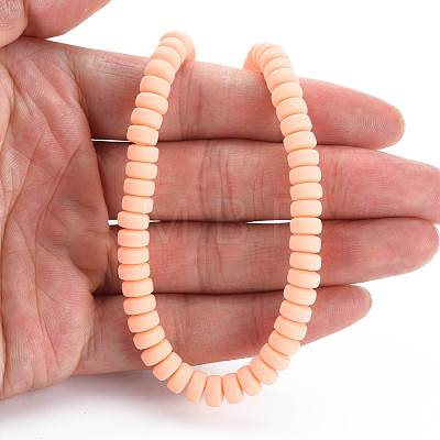 Handmade Polymer Clay Beads Strands CLAY-N008-32-1