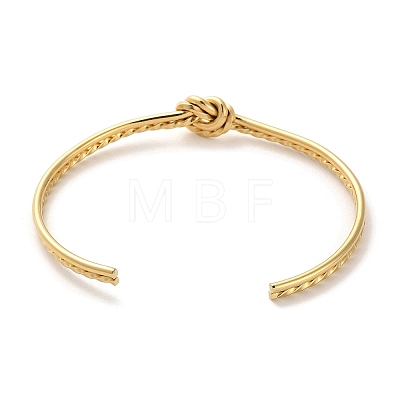 Golden 304 Stainless Steel Cuff Bangles for Women BJEW-C050-01F-G-1