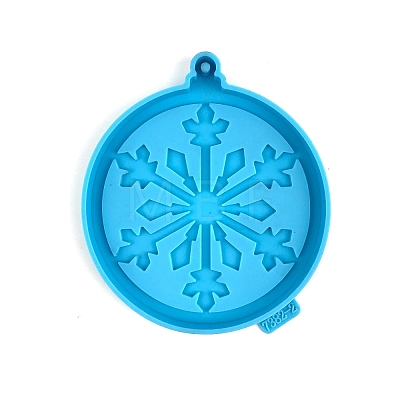 DIY Christmas Pendant Silicone Molds XMAS-PW0001-002B-1