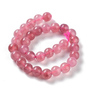 Dyed Natural Malaysia Jade Beads Strands G-G021-02A-09-1