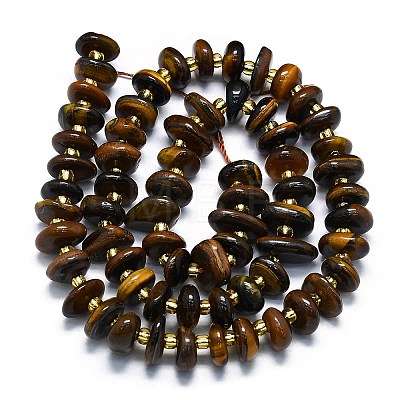 Natural Tiger Eye Beads Strands G-K245-H04-01-1
