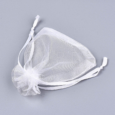 Organza Gift Bags with Drawstring X1-OP-R016-9x12cm-04-1