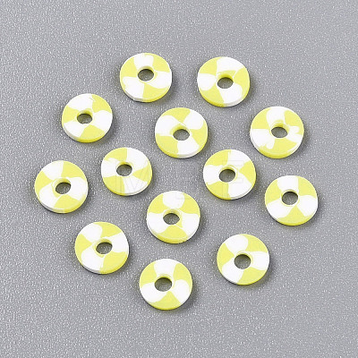Handmade Polymer Clay Beads CLAY-N012-01B-1