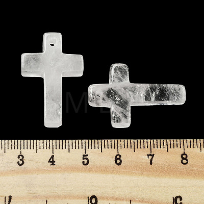 Natural Quartz Crystal Pendants G-H007-09D-1