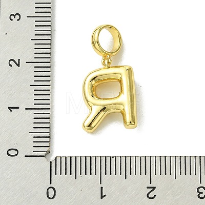 Rack Plating Brass with ABS Plastic Pearl European Dangle Charms KK-G501-02R-G-1