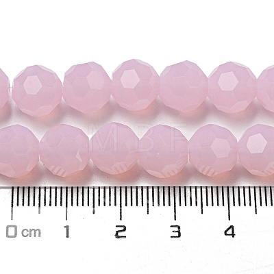 Imitation Jade Glass Beads Stands EGLA-A035-J10mm-D02-1