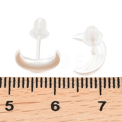 925 Sterling Silver Stud Earring EJEW-C176-02MS-1