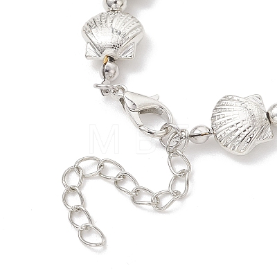 CCB Plastic Beaded Bracelets for Women BJEW-JB13240-02-1