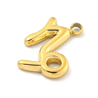 Real 18K Gold Plated PVD Vacuum Plating 304 Stainless Steel Pendants STAS-L278-002G-10-1