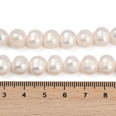 Natural Cultured Freshwater Pearl Beads Strands PEAR-I007-07Z-07C-1