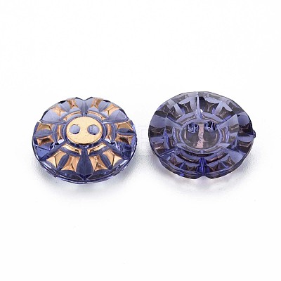 2-Hole Plastic Buttons BUTT-N018-032-1