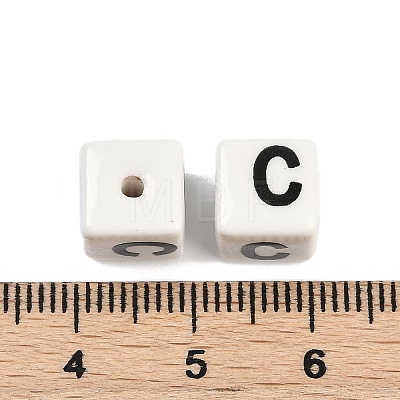 Porcelain Beads X1-PORC-R003-08C-1