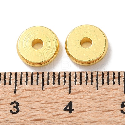 Rack Plating Brass Spacer Beads KK-F090-17G-02-1