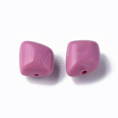 Opaque Acrylic Beads MACR-S373-15A-A12-1