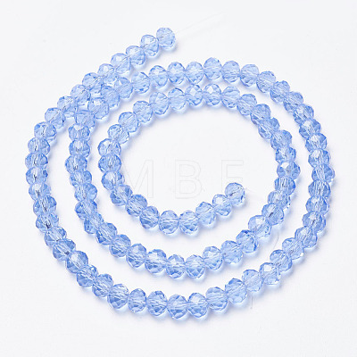 Glass Beads Strands X-EGLA-A034-T4mm-D14-1