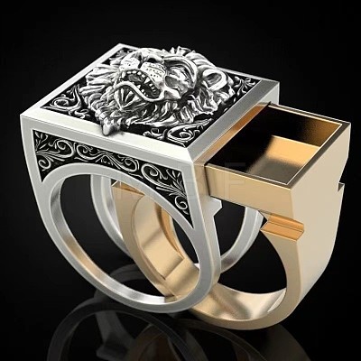 Alloy Finger Rings for Men FS-WG563D5-03-1