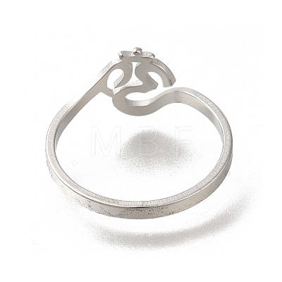 304 Stainless Steel Rings for Women RJEW-S238-09P-1