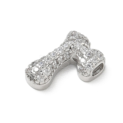Brass Micro Pave Cubic Zirconia Pendants KK-A300-02P-R-1