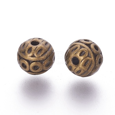 Tibetan Style Zinc Alloy Beads PALLOY-ZN191-AB-FF-1