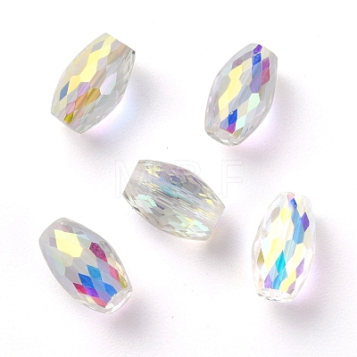 Glass Rhinestone Beads RGLA-H108-07B-001AB-1