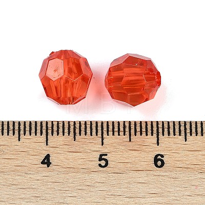 Transparent Acrylic Beads OACR-Q015-02G-1