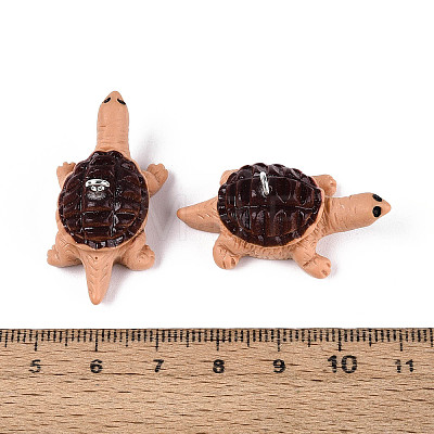 Opaque Resin Pendants RESI-N051-04F-1