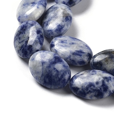Natural Blue Spot Jasper Beads Strands G-L164-A-30-1