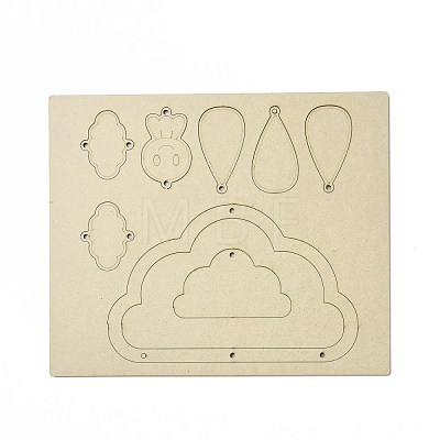 DIY Cloud Wind Chime Making Kit DIY-A029-04-1