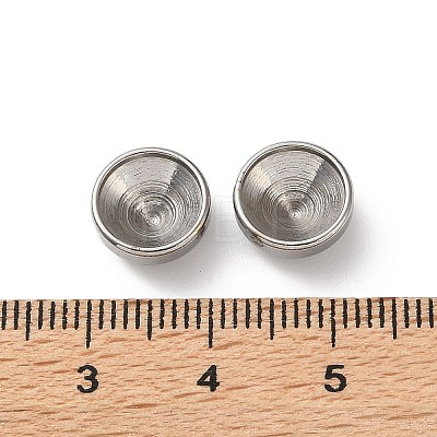 304 Stainless Steel Point Back Rhinestone Settings STAS-NH0001-05P-1