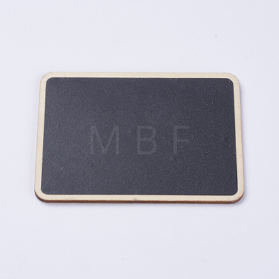Wood Easel Chalkboard Place Card Holder Blackboards AJEW-G017-01A-1