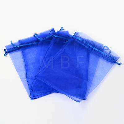 Organza Gift Bags with Drawstring OP-R016-13x18cm-10-1