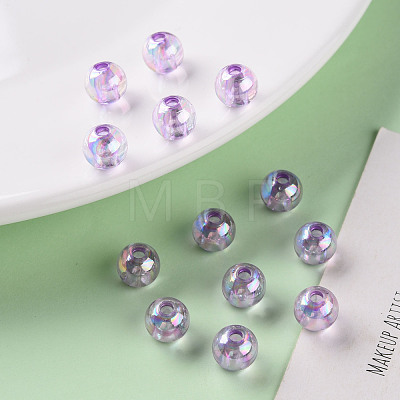 Transparent Acrylic Beads MACR-S370-B8mm-746-1