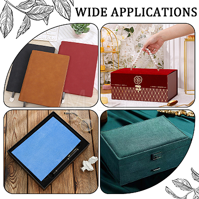 Faux Suede Book Covers DIY-WH0349-138H-1