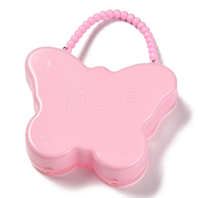Butterfly Plastic Jewelry Boxes OBOX-F006-02-1