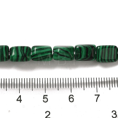 Synthetic Malachite Beads Strands G-G085-A07-01-1