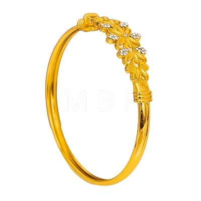 Zinc Alloy & Rhinestone Bangles for Women FS-WG30B20-01-1