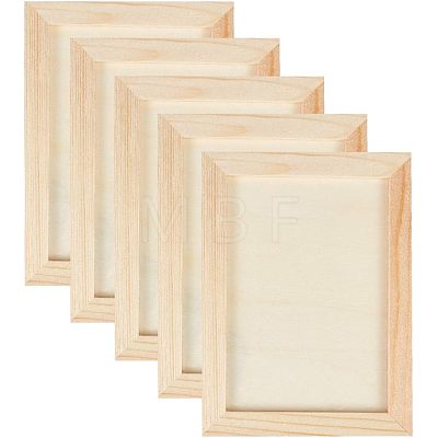 Wooden Painting Frames TOOL-WH0118-18-1