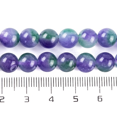 Natural Malaysia Jade Beads Strands G-A146-8mm-C12-1