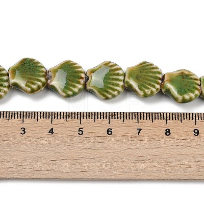 Handmade Porcelain Beads Strands PORC-Q002-01A-08-1