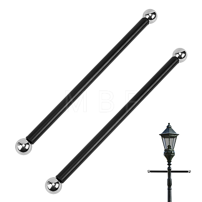 2 Bags Iron Outdoor Lamp Post Cross Arm Ladder Stand FIND-PH0061-76P-1