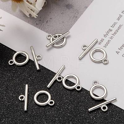 Alloy Toggle Clasps LS-TIBE-EA774Y-P-NR-1