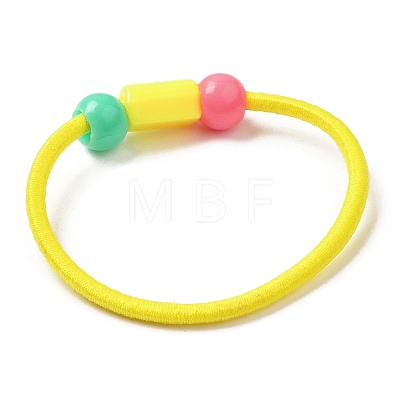 Colorful Nylon Elastic Hair Ties for Girls Kids MRMJ-P017-01D-1