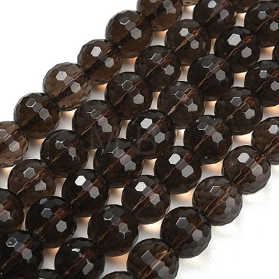 Natural Smoky Quartz Beads Strands G-C280-B09-10mm-1