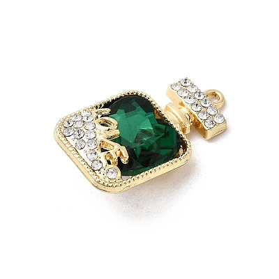 Alloy Rhinestone Pendants FIND-H055-11G-1