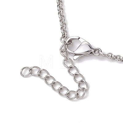 304 Stainless Steel Slider Necklace Makings AJEW-JB01274-02-1