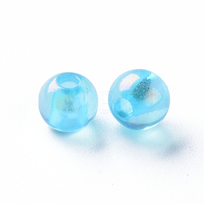 Transparent Acrylic Beads MACR-S370-B6mm-755-1